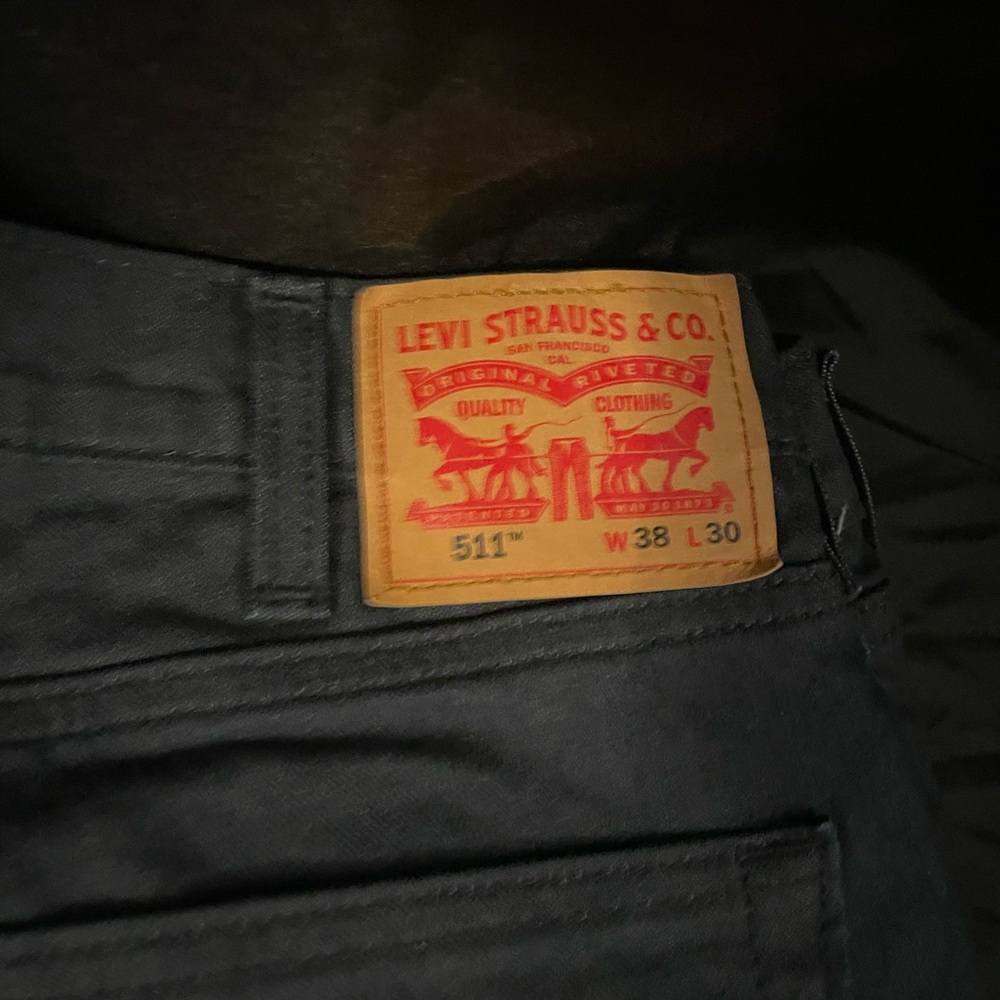 Levis Dark Grey 511 38X30